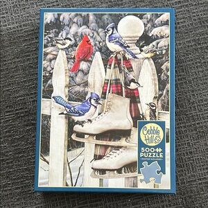 Cobb Hill Birds with Skates 500 piece Puzzle